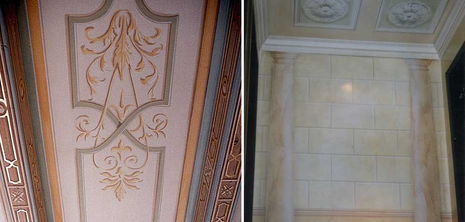 decorazione a soffitto Mattavelli