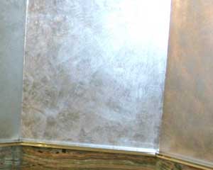 Pareti oro casa privata - Mattavelli