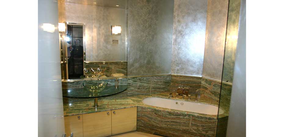 Pareti oro casa privata - Mattavelli